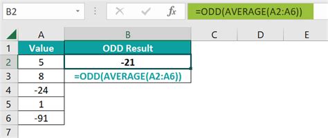 if odd excel